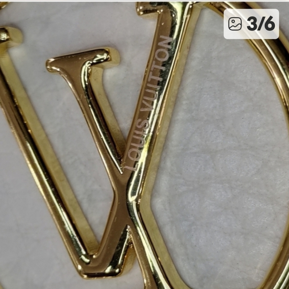 JUMBO Size Luxury Brand Hoop Earring In Gold Color Exact. 🔥💥🫦💯🩷✨️👍. - Picture 2 of 7